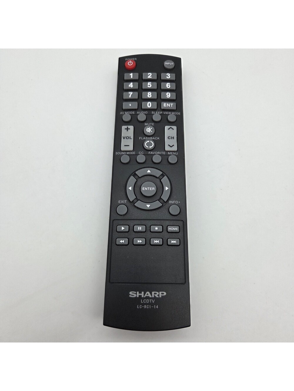Genuine Sharp LC-RC1-14 Remote Control LC-32LB150 LC-32LB261 LC-50LB261 - Tested